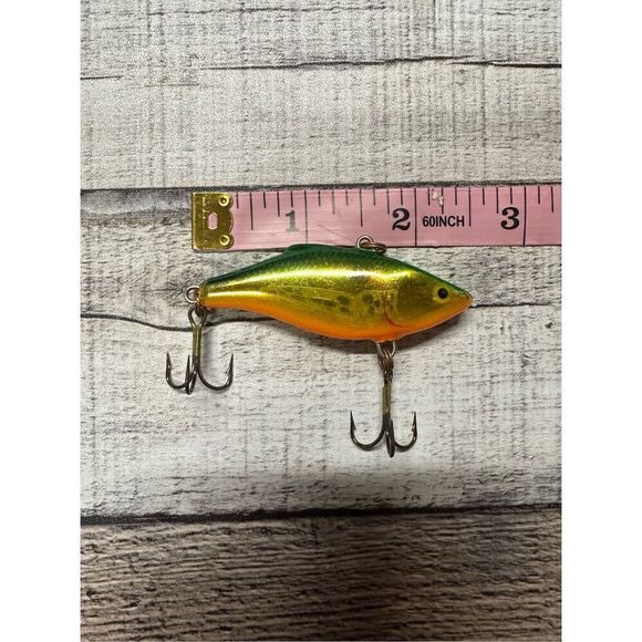 Fishing Lure Crankbait Rattlin Rapala Ireland Chrome - Picture 2 of 3